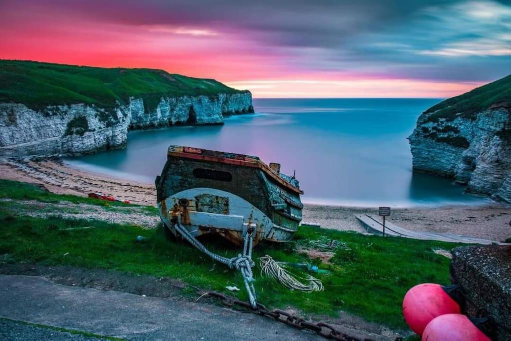 Trinket - The Cliff Top Cottage Sewerby Exteriér fotografie